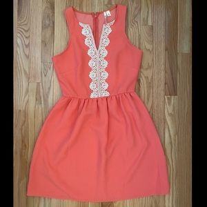 Francesca’s Coral Dress